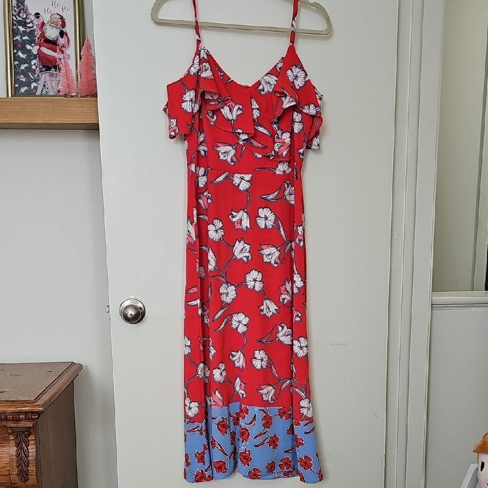 London Times Vibrant Red Garment